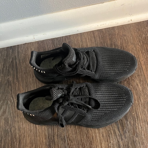 adidas Black and White Athletic Shoes - Picture 3 of 4